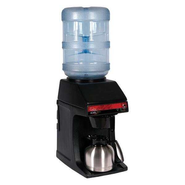 Cafejo TE-419 Bottled Thermal Coffee Maker and Pro Server Black