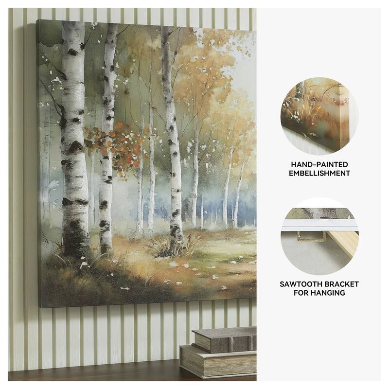 Signature Design by Ashley Leithan Brown/White Wall Art