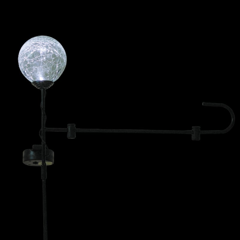Alpine Corporation Decorative Garden Flag Holder Stakes, Outdoor Metal Flagpole Stands Design for Patio & Garden Décor