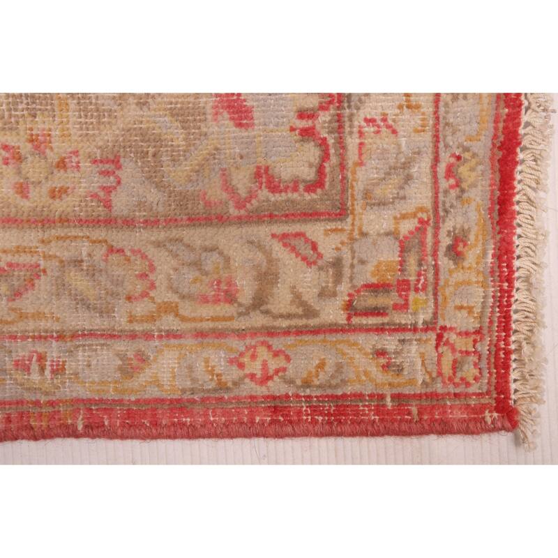 ECARPETGALLERY Hand-knotted Antalya Vintage Rust Wool Rug - 9'10 x 13'2
