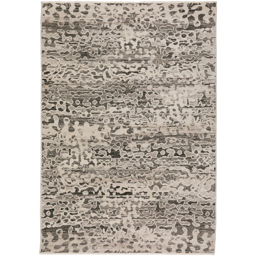 Emery Geo Texture Machine Made Rug