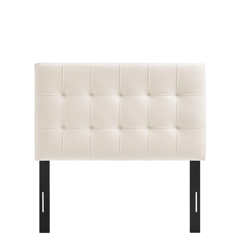 Lily Biscuit Tufted Performance Velvet Headboard