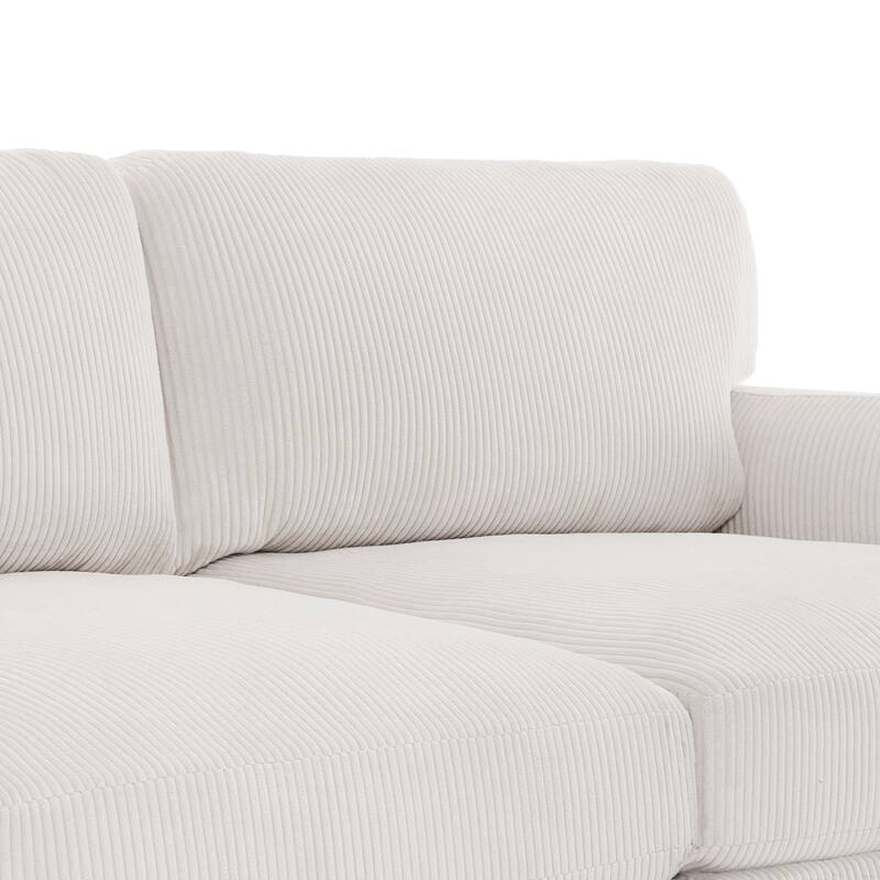 90 inch Deep Seat Sofa Comfy Couch for Living Room
