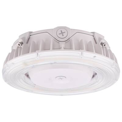 LED Canopy Fixture 100 Watt CCT Selectable White Finish