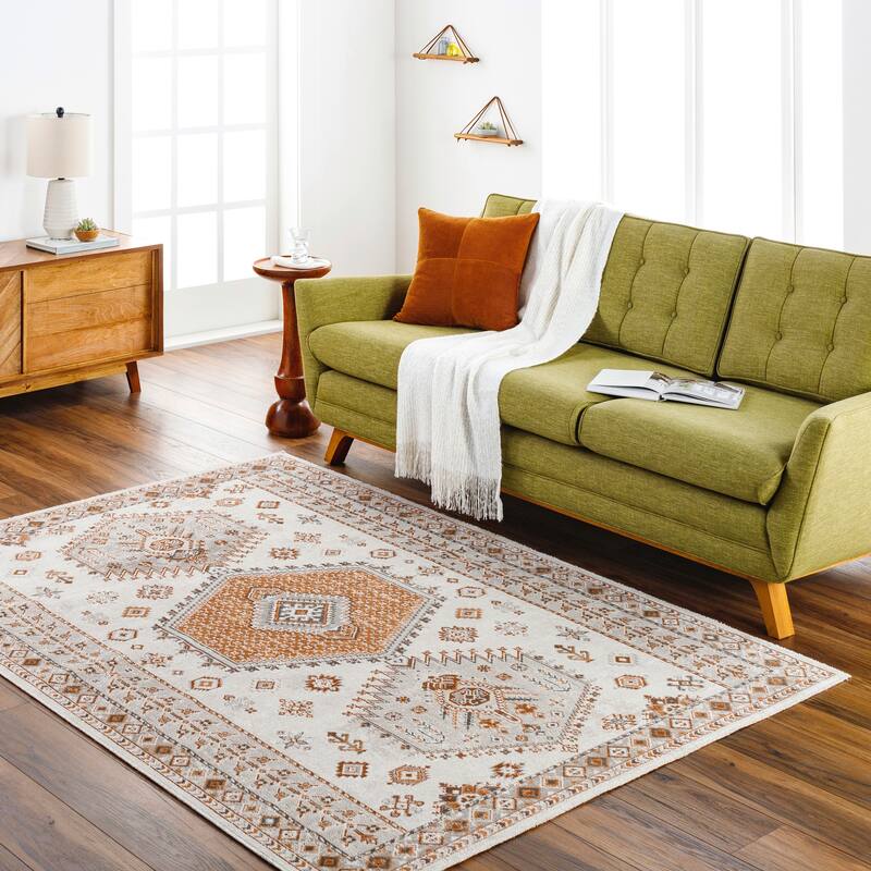 Artistic Weavers Basel Traditional Medallion Area Rug