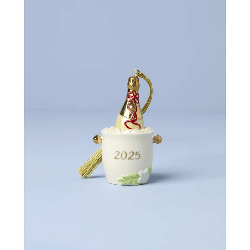 Lenox 2025 Champagne Bucket Ornament