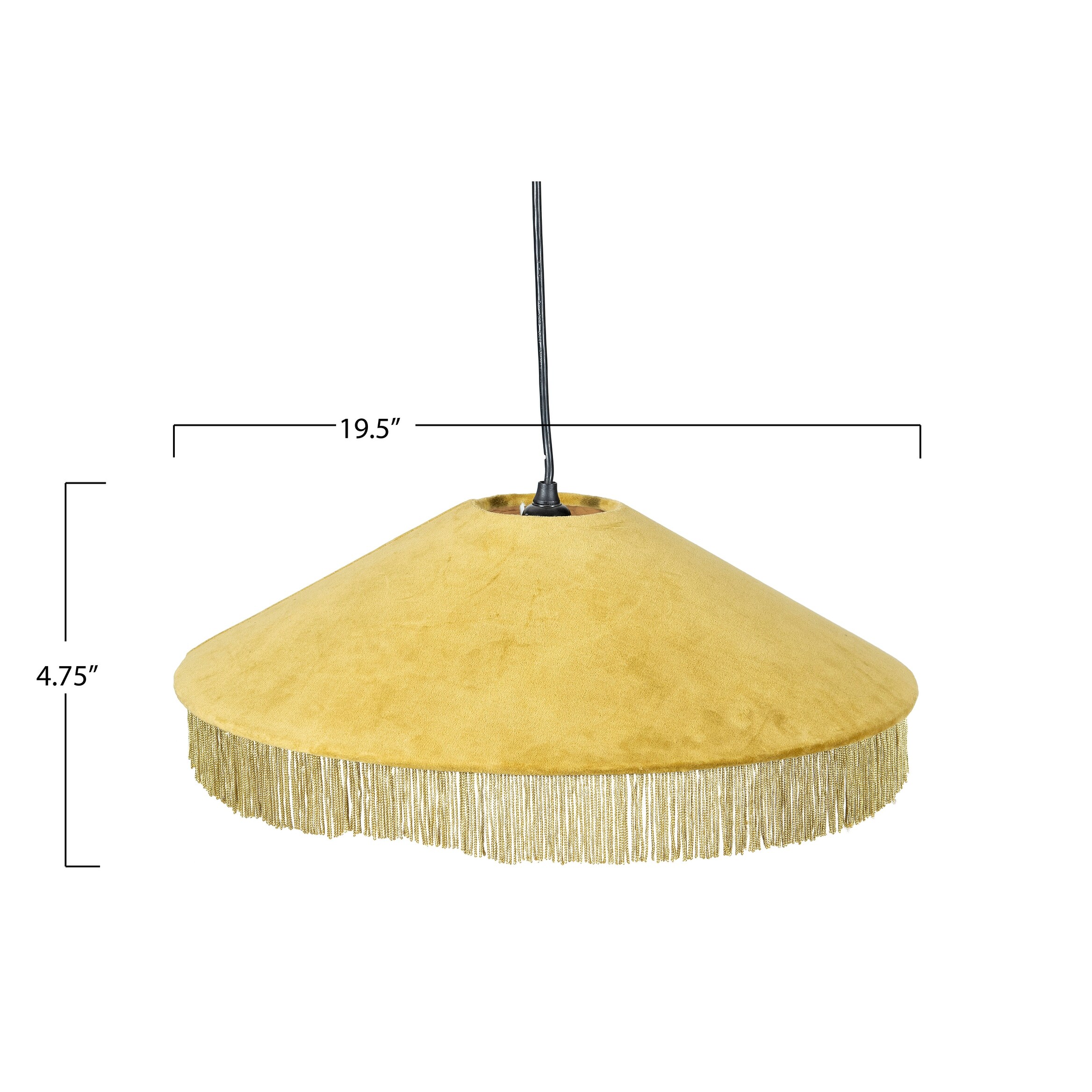 Fringed ceiling light shades outlet