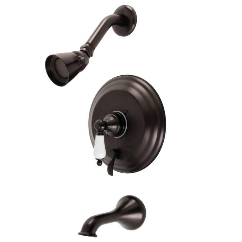 Restoration Tub and Shower Faucet - Oil Rubbed Bronze