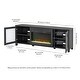 preview thumbnail 24 of 56, Quincy TV Stand with Fireplace Insert