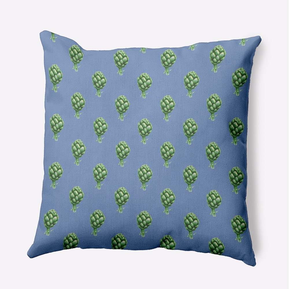 Artichokes Pattern Decorative Throw Pillow
