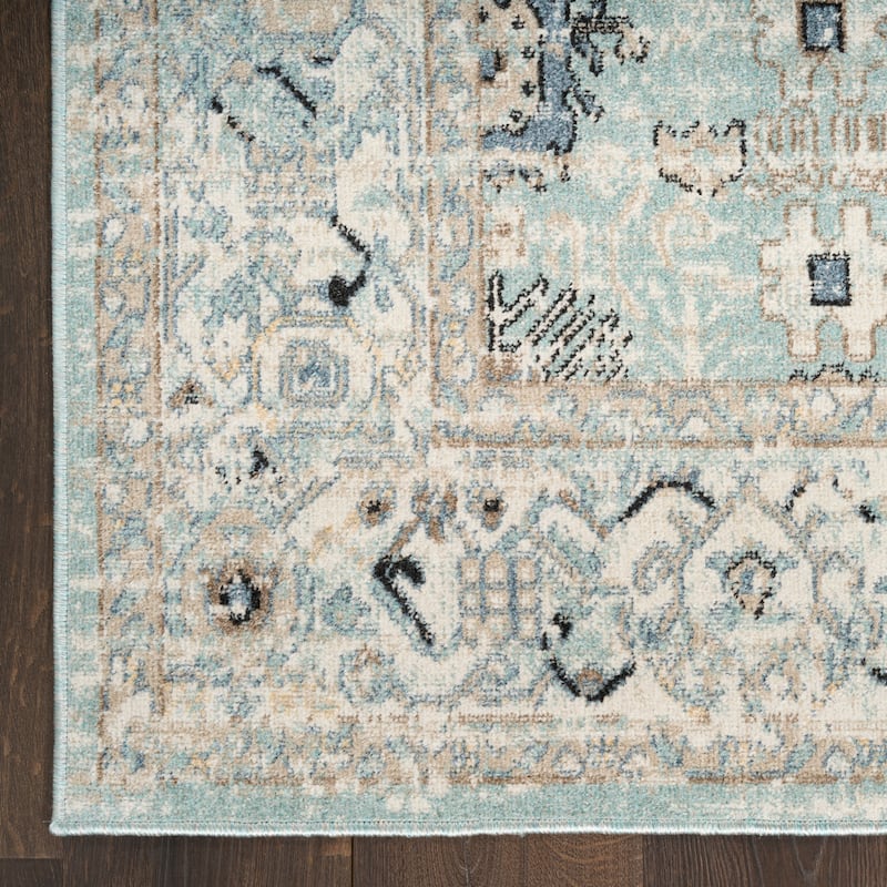 Nourison Washable Decor Indoor only Machine Washable Persian Area Rug