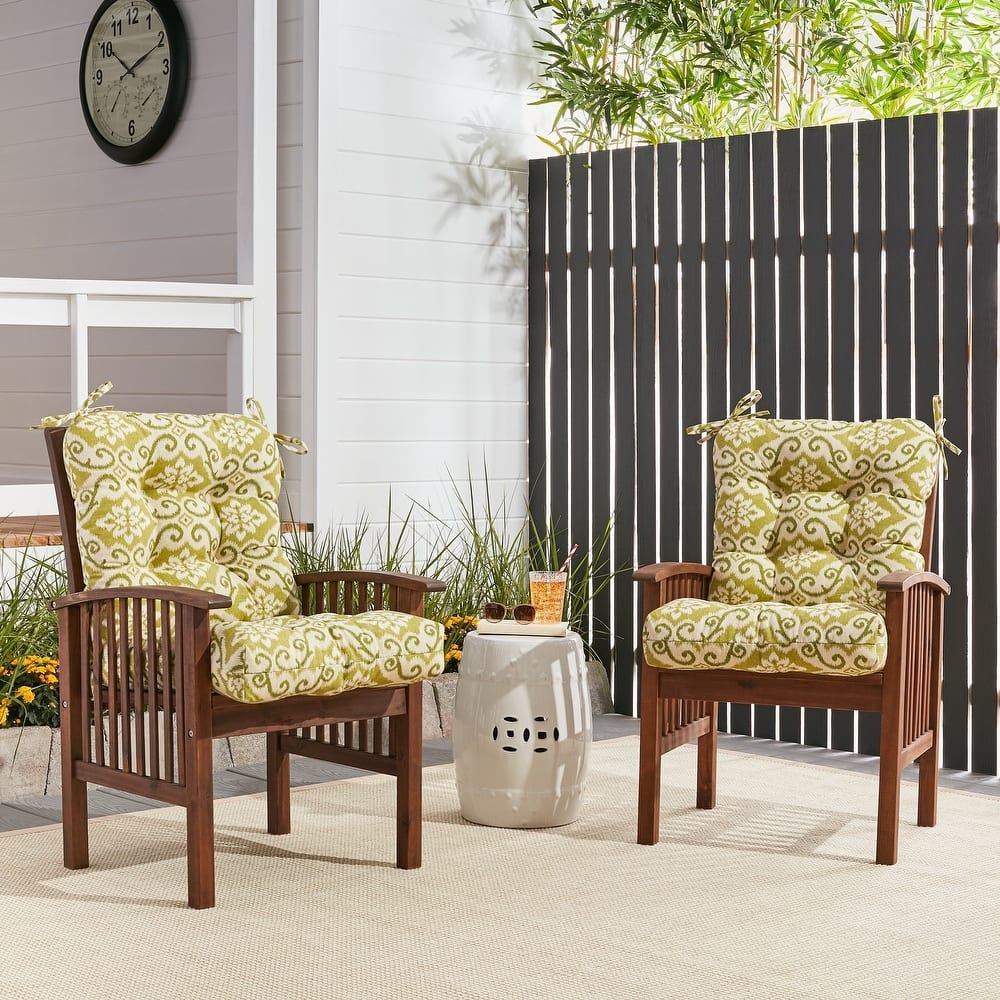 21-inch x 42-inch Outdoor Seat/Back Chair Cushion (Cushion Only)