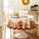 preview thumbnail 4 of 3, Autumn Pumpkin Grove Fall Tablecloth