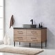 preview thumbnail 7 of 79, Trento Bath Vanity with Sintered Stone Top with Concrete Sink (O)