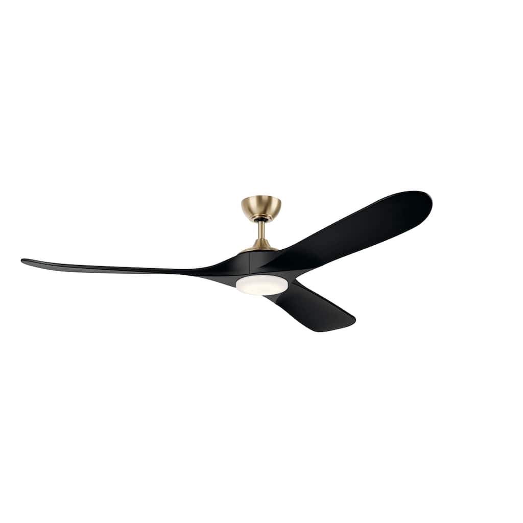 Kichler Lighting Mylo 70 Inch Ceiling Fan with Satin Etch Cased Opal Glass