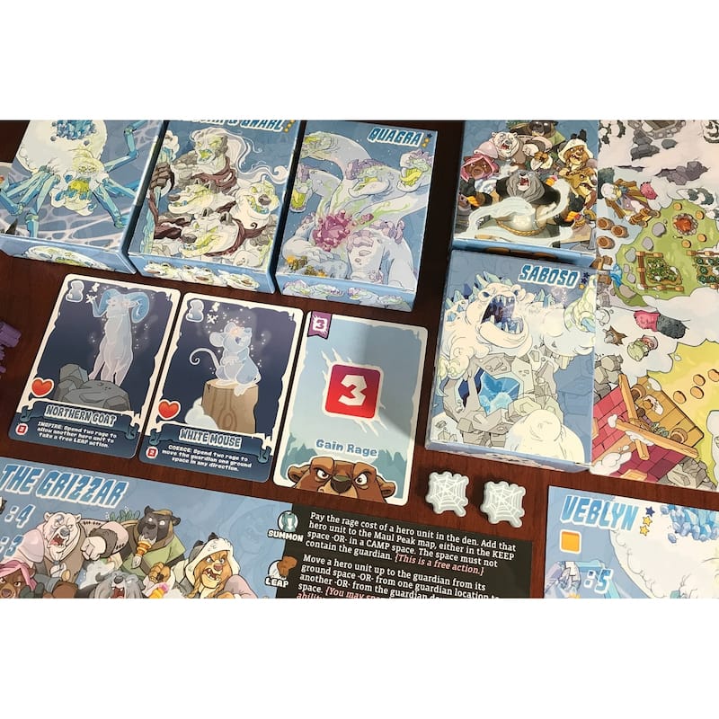 Maul Peak Board Game â€" An Asymmetric Tactics Game