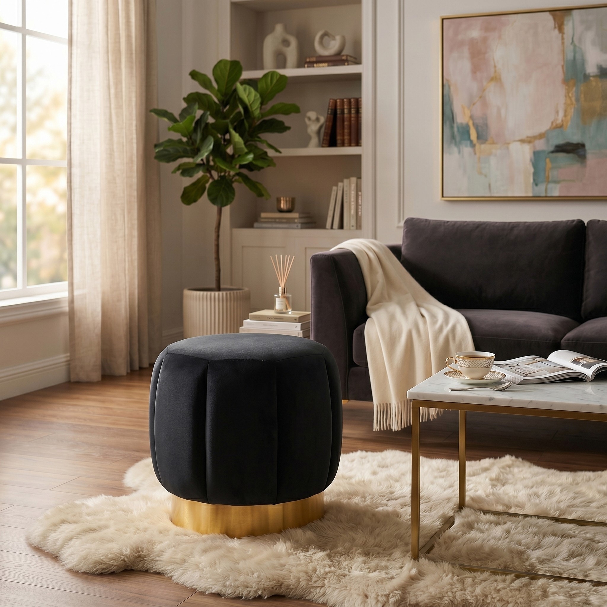 Safavieh Ottomans and Poufs - Bed Bath & Beyond