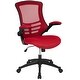 preview thumbnail 33 of 150, Mid-Back Mesh Swivel Ergonomic Task Office Chair with Flip-Up Arms