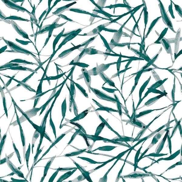 watercolour leaves wallpaper