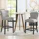 Sonoma Upholstered Armless Bar & Counter Stools (Set of 2)