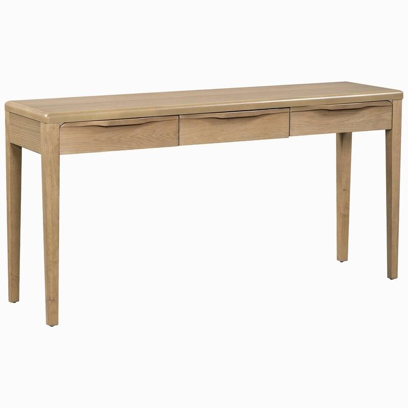 Farmhouse 60" Console Table,Entryway Table with 3 Drawers for Stylish Entryway Organization