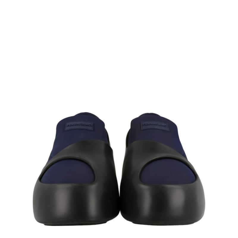 Ferragamo Lunar Paneled Slip-On Sneakers