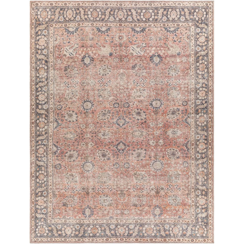 Livabliss Colin Traditional Washable Area Rug