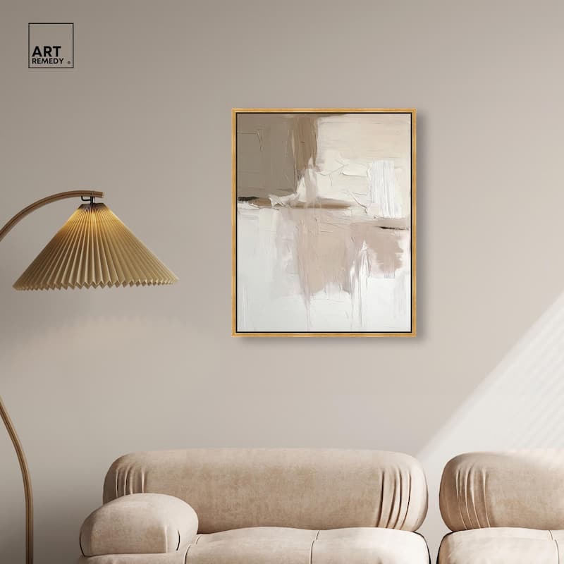 Gentle Strokes of Nature II Canvas by Art Remedy