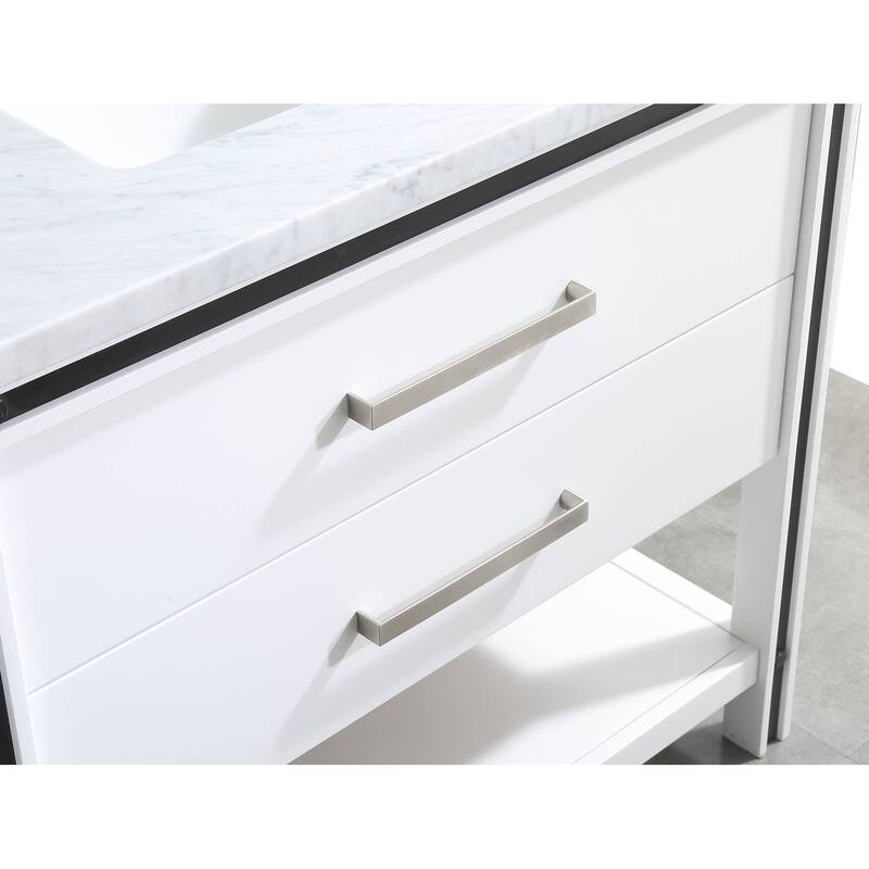 Dowell Series 3007 Handles (192mm/7.6" CTC), Brushed Nickel, 10 Pack - 7.6" - 192mm