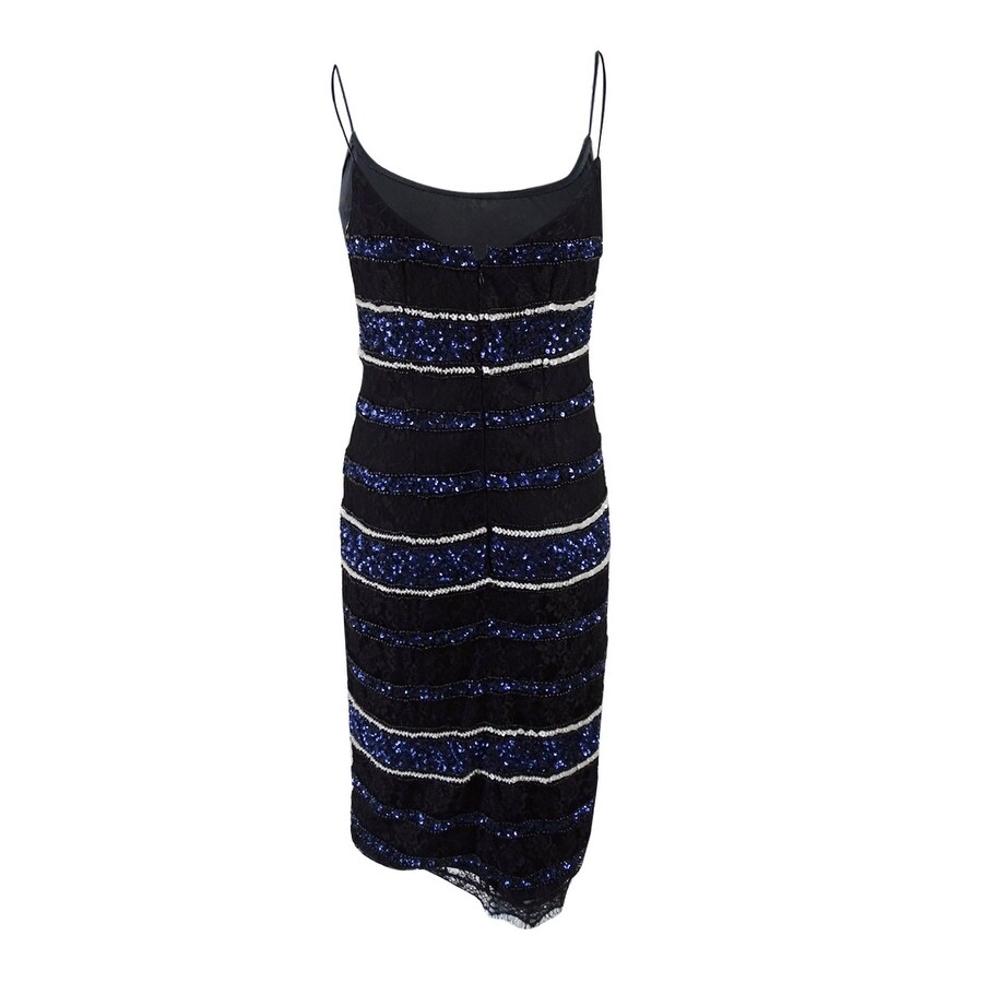 womens black slip dress