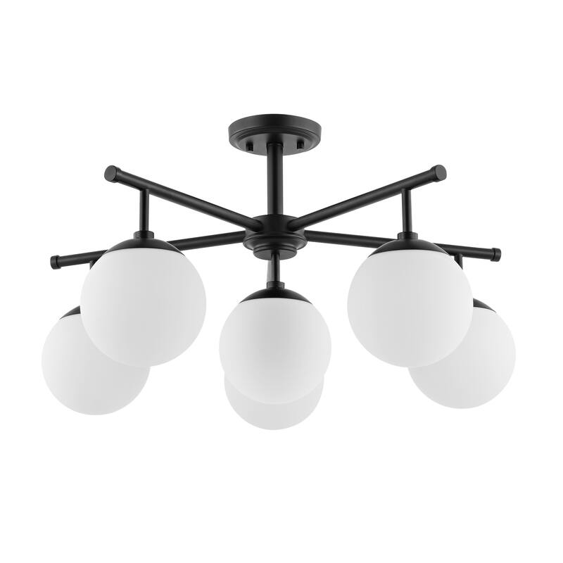 SAFAVIEH Lighting Ardith Flush Mount - 26" W x 26" D x 15" H - 26Wx26Dx15H