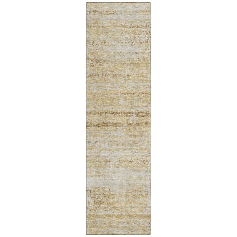 Machine Washable Indoor/ Outdoor Chantille Solid Ombre Rug