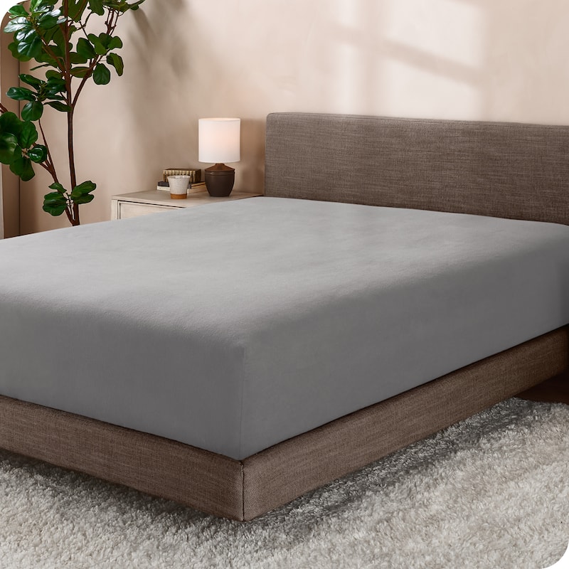Bare Home Polar Fleece Fitted Bottom Sheet