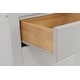preview thumbnail 7 of 8, OS Home and Office Furniture Solid Pine Mission Staircase Twin over Full Bunk Bed with Seven Drawers in Casual White