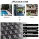 preview thumbnail 63 of 125, Kullavik 13 Pieces Outdoor Patio Furniture Set with Fire Pit Table w/ Wide Armrests