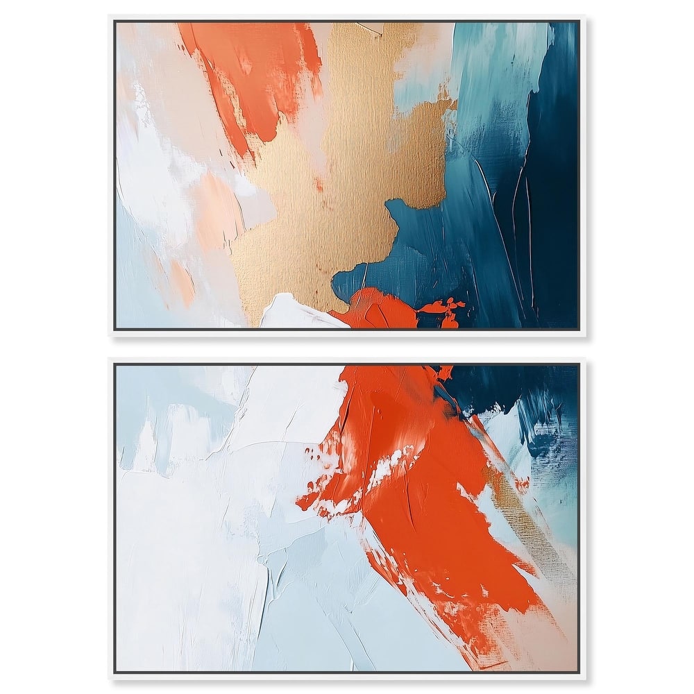 Bold and Bright III Canvas Set of 2 by Art Remedy