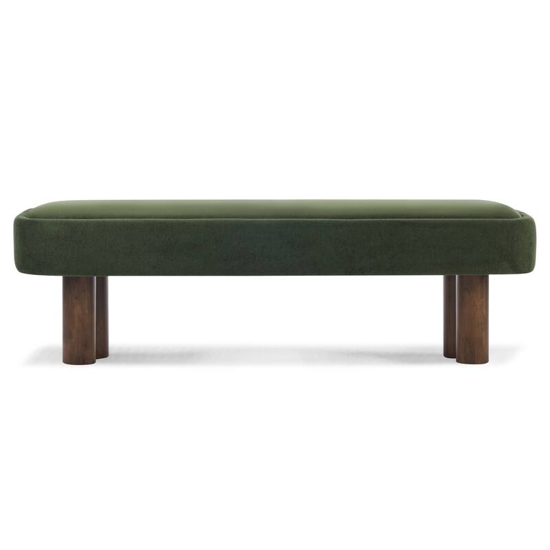 Christopher Knight Home - Modern Upholstered Dining Bench with Padded Seating