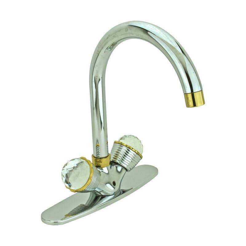 Kitchen Faucet Chrome Stetson Single Hole 2 Handles Renovators Supply