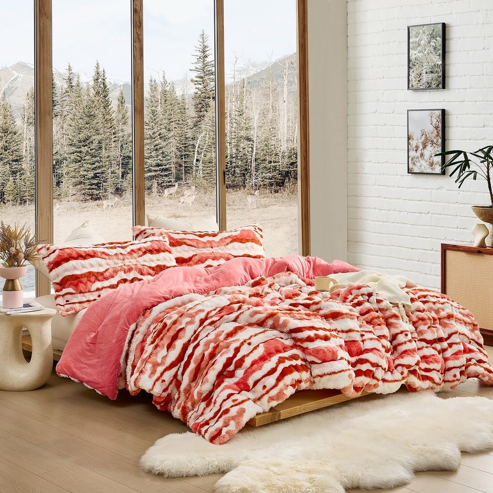 Southern Bacon aka Southern Belle - Coma Inducer® Oversized Comforter Set - Georgia Peach