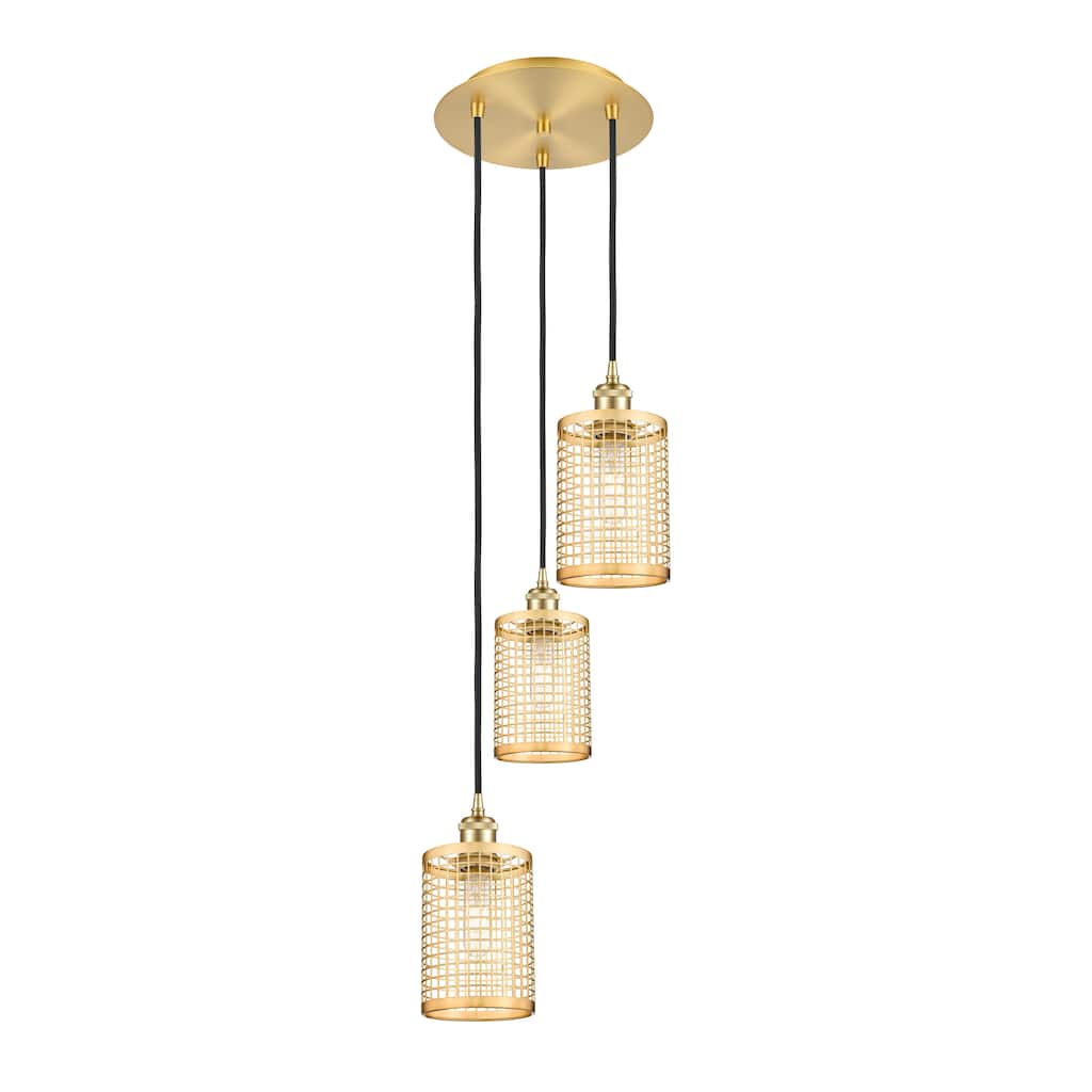 Innovations Lighting Nestbrook - 3 Light Cord Hung Multi Pendant
