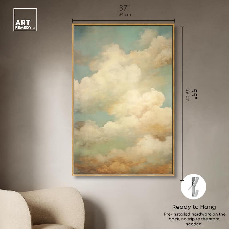 Timeless Sky Canvas by Art Remedy