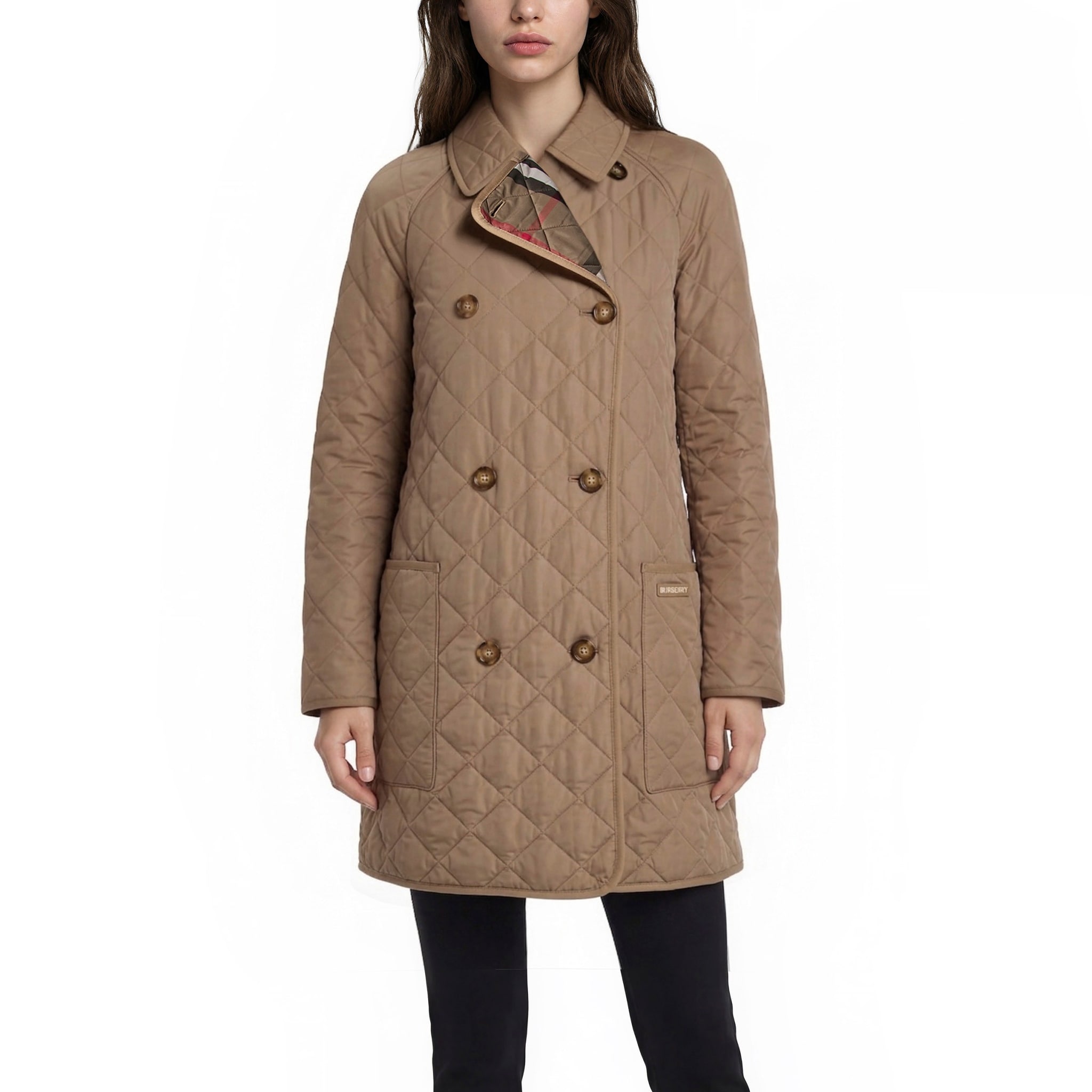 Burberry Tything Quilted Coat