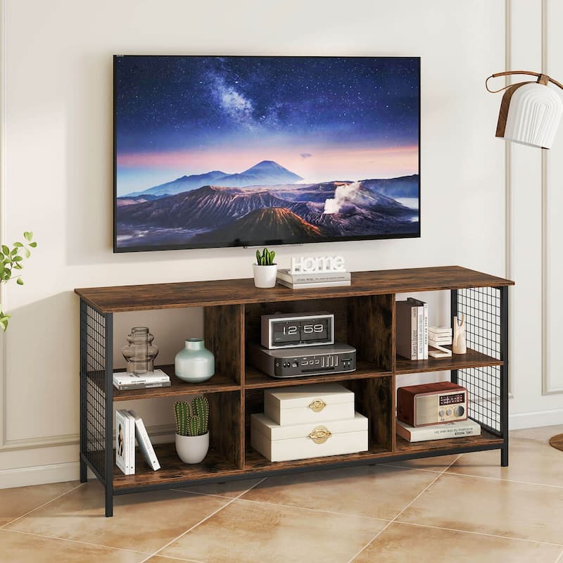 Costway 3-Tier TV Stand for TV's up to 65" Entertainment Media Center - See Details