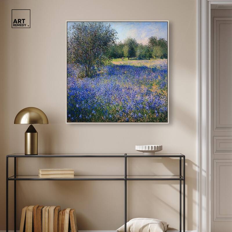 Bluebonnet Meadow I Canvas by Art Remedy