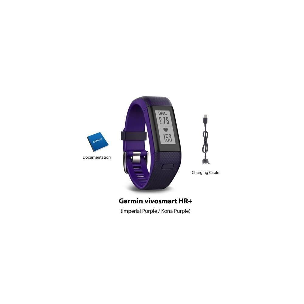 garmin vivosmart hr purple