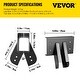preview thumbnail 7 of 5, VEVOR Swing Set Bracket 9.84\" Swing Bracket，for 2 (4x4) Legs & 1 (4x6) Beam