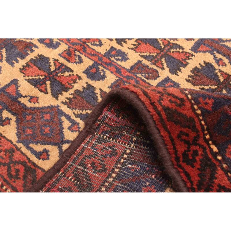 ECARPETGALLERY Hand-knotted Teimani Brown Wool Rug - 2'6 x 4'6