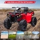 preview thumbnail 7 of 19, 2 Seater Kids Ride On Car ATV Battery Powered Car for Big Kids Electric Vehicle Ride On Toy