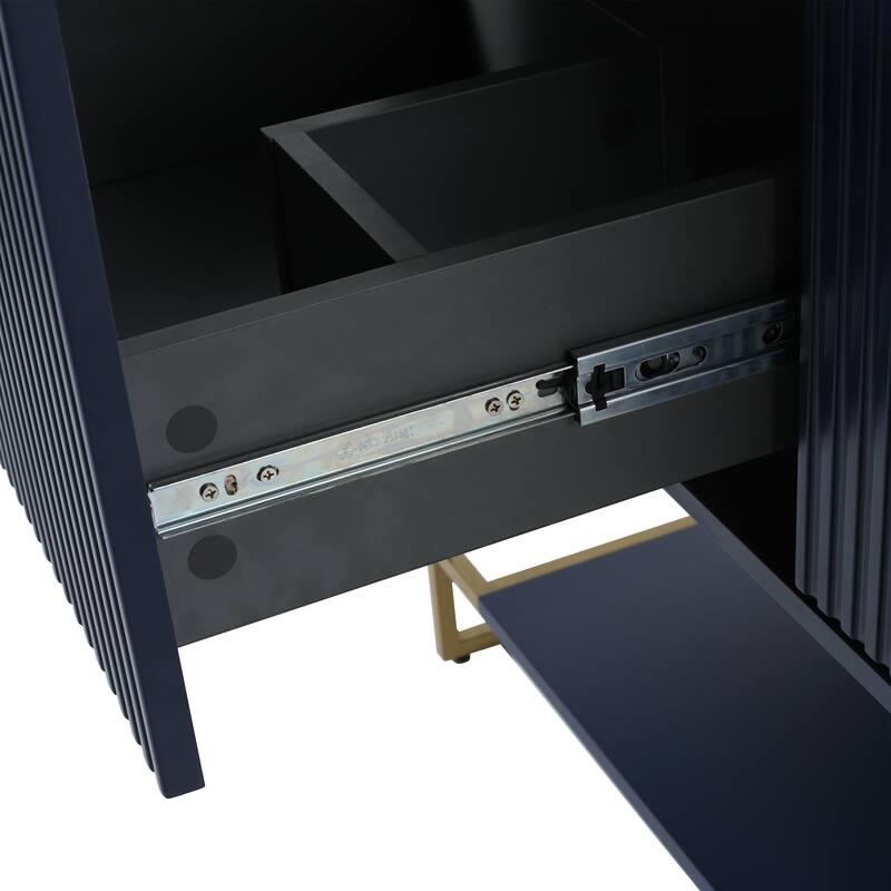 30-Inch Freestanding Bathroom Vanity with Resin Sink, Plywood Construction, Metal Feet & Shelf - Durable and Stylish Design