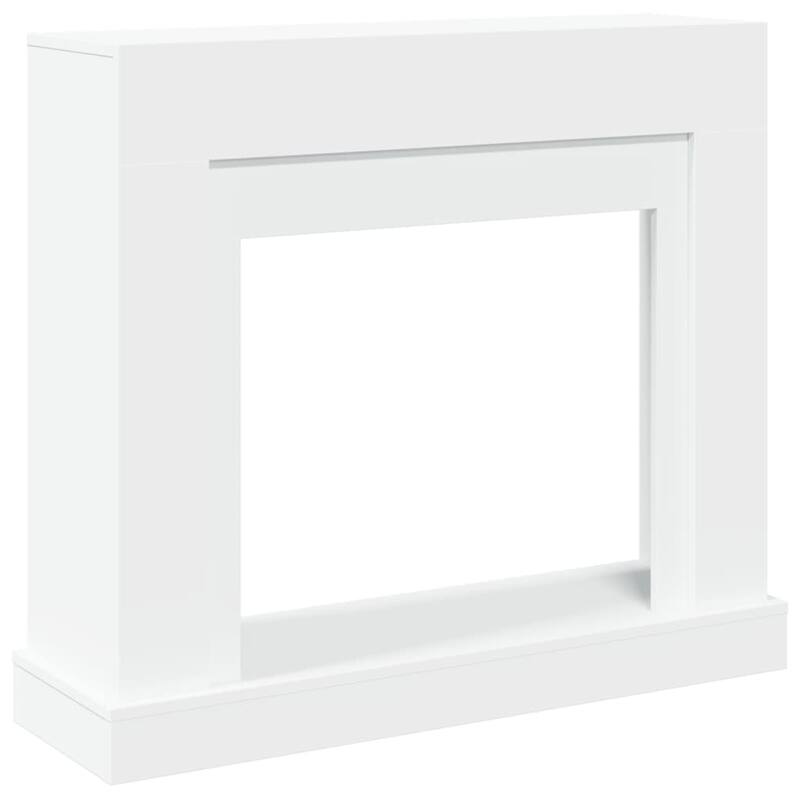 vidaXL Fireplace Surround 39.4x11.8x34.4" Engineered Wood